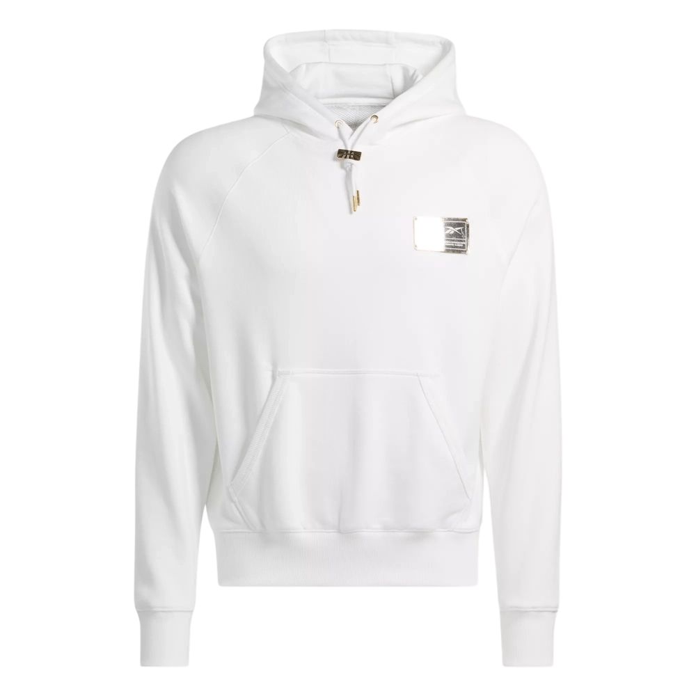 Reebok Victor Solomon SS24 Unisex White Hoodie – Stylish & Comfortable 100205310