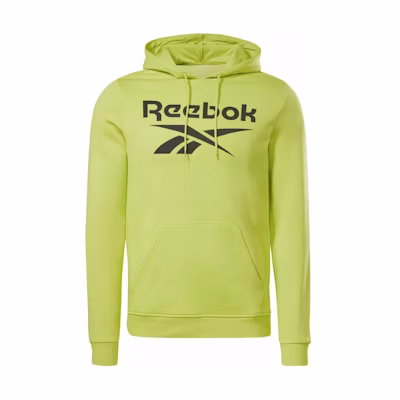 Reebok Yellow Hoodie with Letter Logo Print H54800