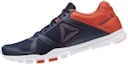 Lookbook Reebok Yourflex Train 10 'Biru Jingga Blok Warna' CN5651