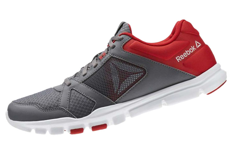 Lookbook Reebok Yourflex Train 10 'Abu-abu Merah' CN4729