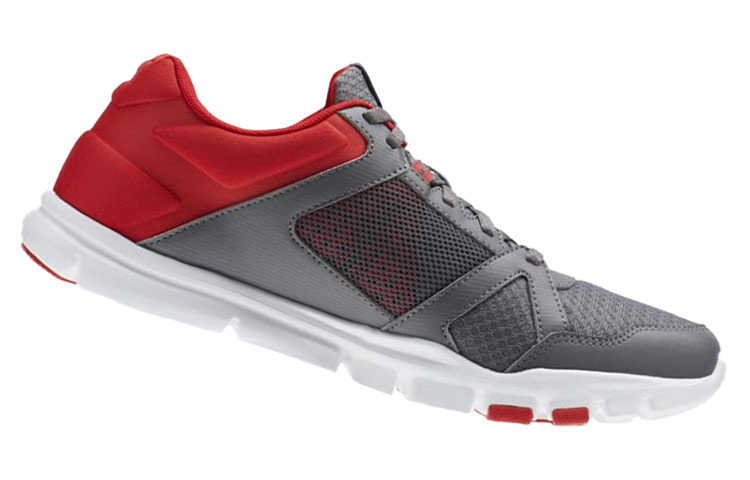 Shop Reebok Yourflex Train 10 'Abu-abu Merah' CN4729