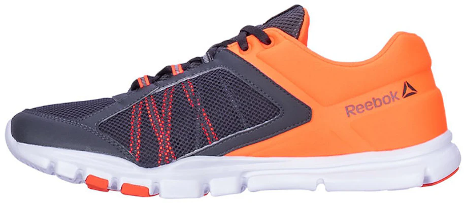 Reebok Yourflex Train 9.0 耐磨防滑舒適 低筒運動鞋 灰橙 Buy Reebok Yourflex Train 9.0 耐磨防滑舒適 低筒運動鞋 灰橙