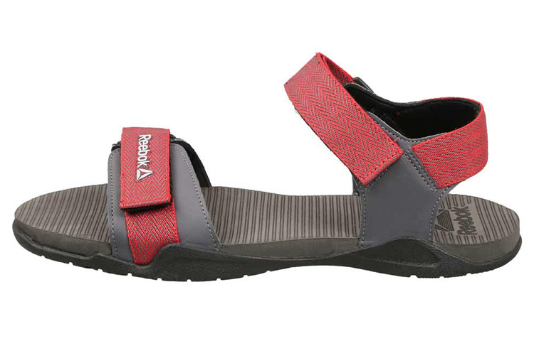Reebok Z Striker LP Sandals 'Grey Red Velcro'