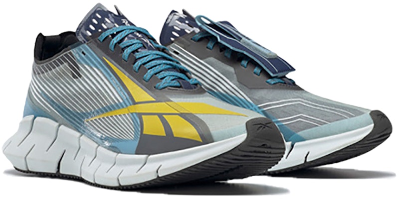 Reebok Zig 3D Storm Blue Gray White FX4391 Lookbook Reebok Zig 3D Storm Blue Gray White FX4391