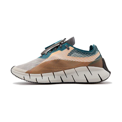 Reebok Zig 3D Storm Sports Shoes Grey/Green/Orange