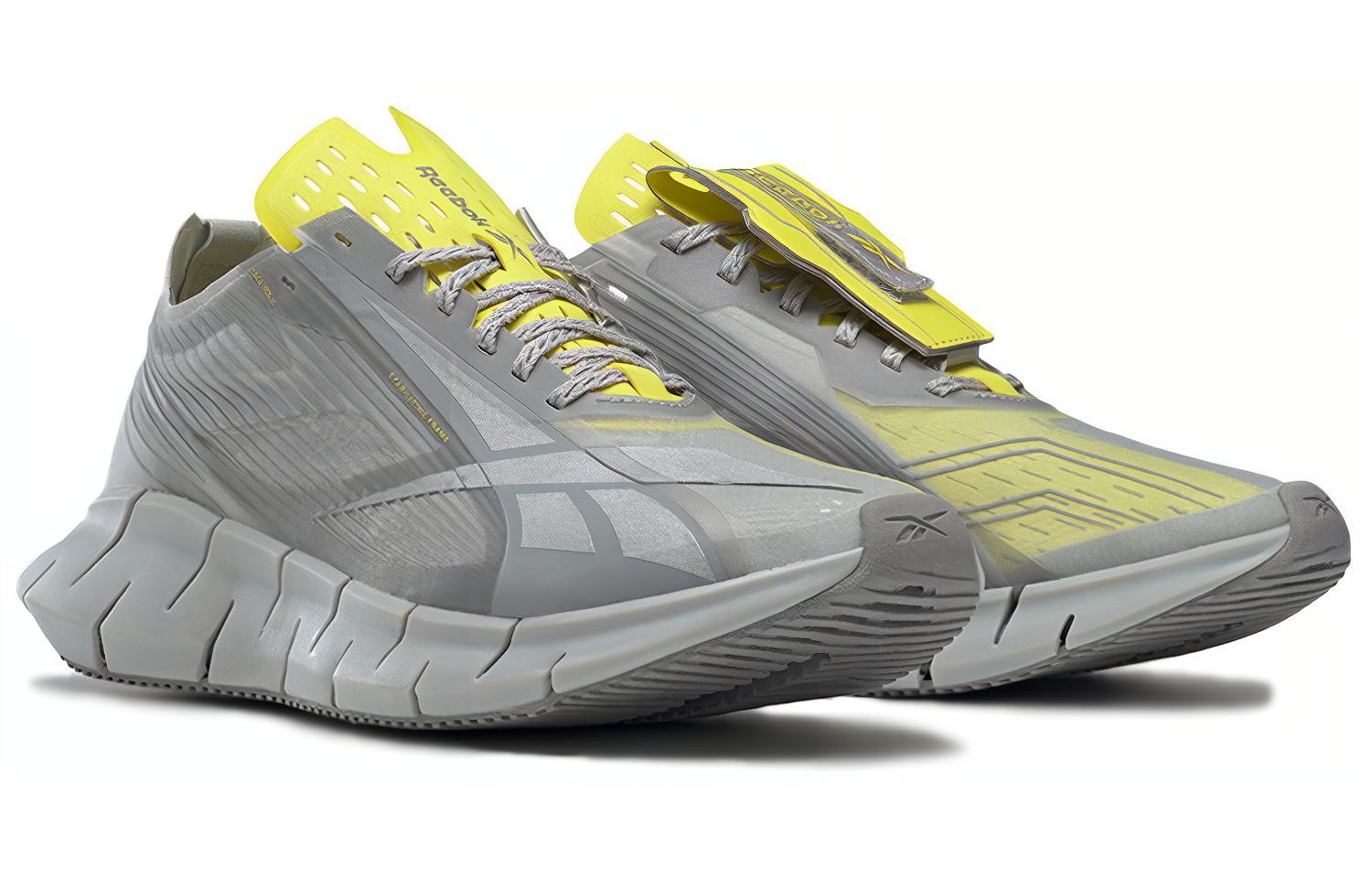 Lookbook Reebok Zig 3D Storm ''Grau Gelb'' FZ1276