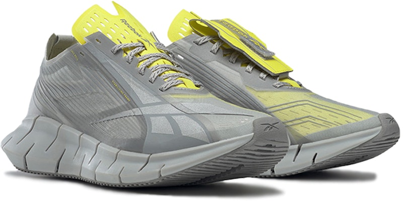 Reebok Zig 3D Storm 'Grey Yellow' FZ1276 Lookbook Reebok Zig 3D Storm 'Grey Yellow' FZ1276