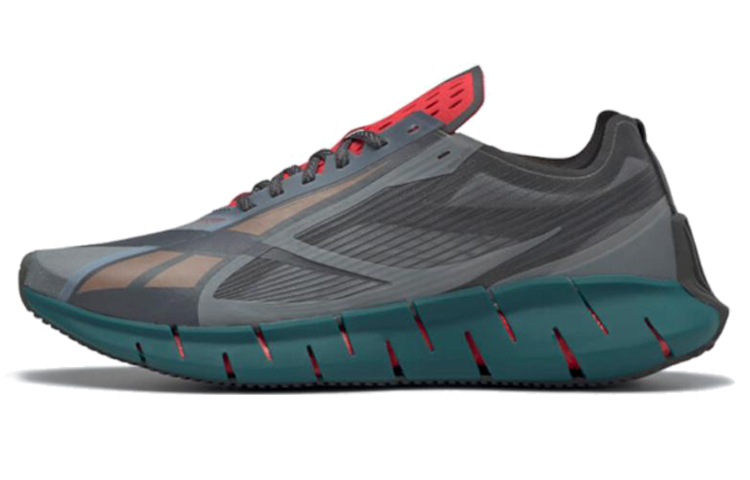 Reebok Zig 3D Storm Gray Green FX7631