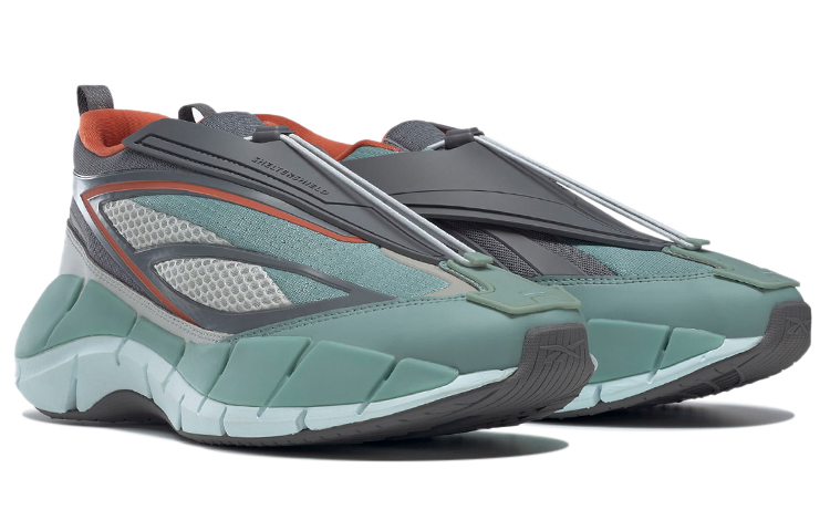 Lookbook Reebok Zig 3D Storm Hydro 'Grey Green' GY5621