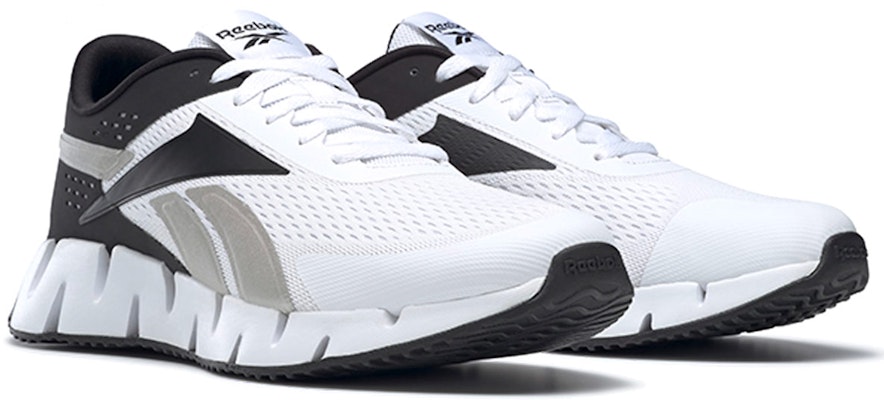Reebok Zig Dynamica 2.0 'White Black Metallic' FY3407 Lookbook Reebok Zig Dynamica 2.0 'White Black Metallic' FY3407