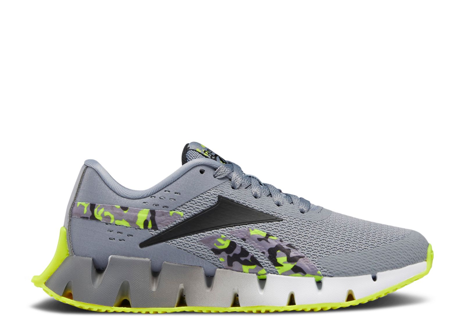 Reebok Zig Dynamica 2 'Grey Acid Yellow Camo' HR0570
