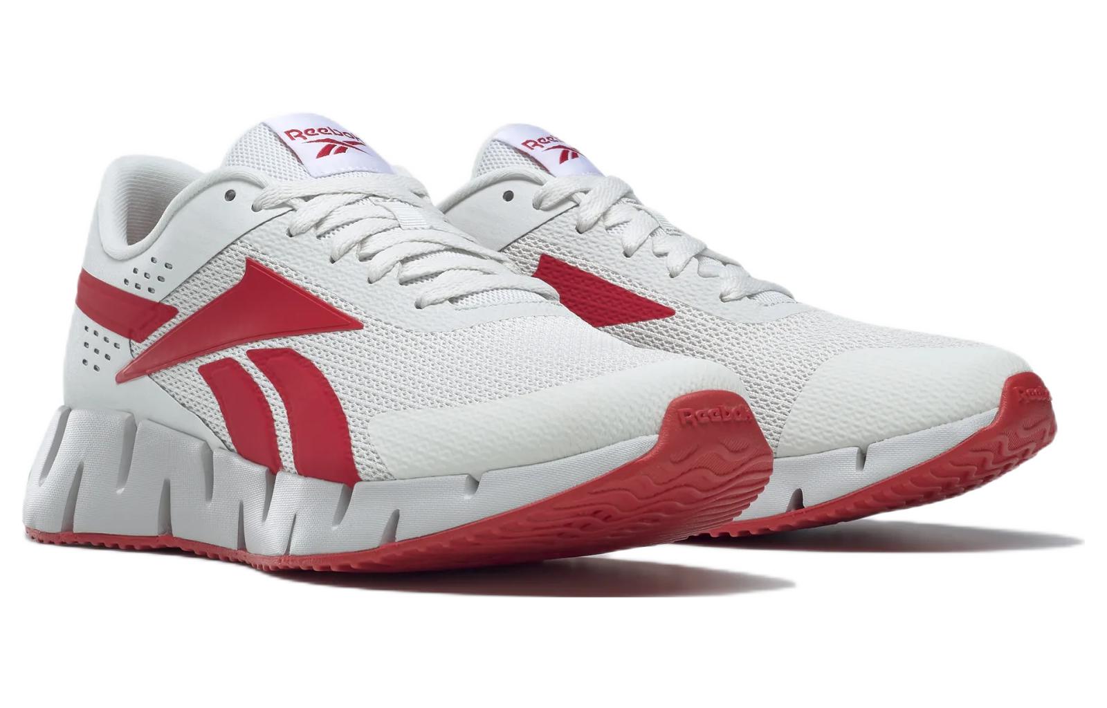 Lookbook Reebok Zig Dynamica 2 '純灰 向量紅' HQ5889