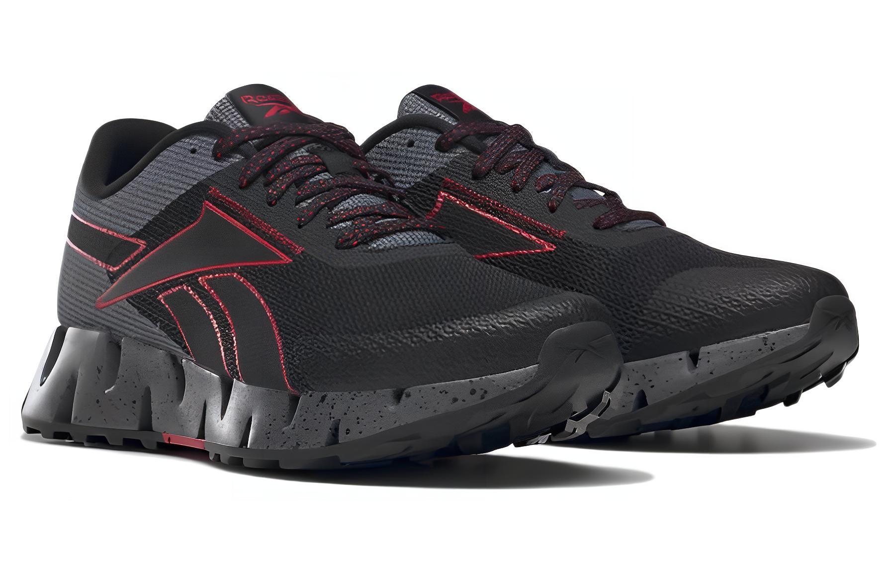 Order Kasut Reebok Zig Dynamica 2 Adventure 'Hitam / Merah Vector' HQ9136