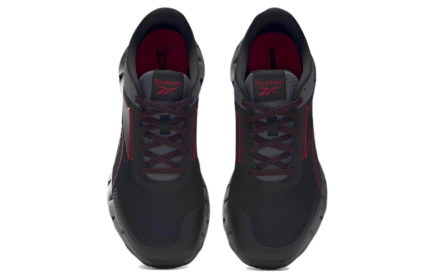Lookbook Kasut Reebok Zig Dynamica 2 Adventure 'Hitam / Merah Vector' HQ9136