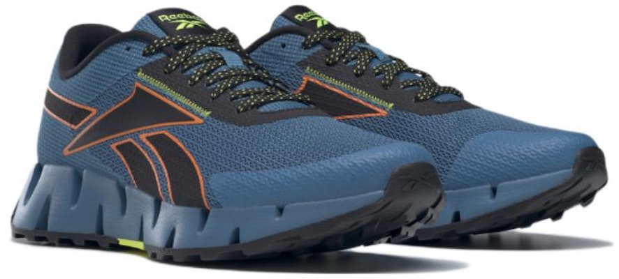 Reebok Zig Dynamica 2 Adventure 防滑耐磨 低筒 跑步鞋 男款 藍黑橘 Order Reebok Zig Dynamica 2 Adventure 防滑耐磨 低筒 跑步鞋 男款 藍黑橘