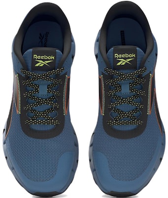 Reebok Zig Dynamica 2 Adventure 防滑耐磨 低筒 跑步鞋 男款 藍黑橘 Lookbook Reebok Zig Dynamica 2 Adventure 防滑耐磨 低筒 跑步鞋 男款 藍黑橘
