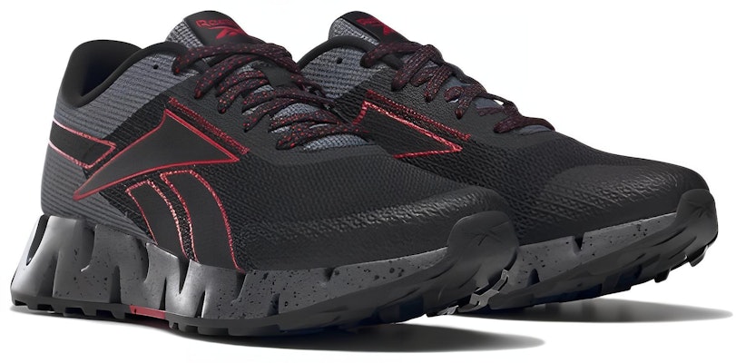 Reebok Zig Dynamica 2 Adventure Shoes 'Black / Vector Red' HQ9136 Order Reebok Zig Dynamica 2 Adventure Shoes 'Black / Vector Red' HQ9136