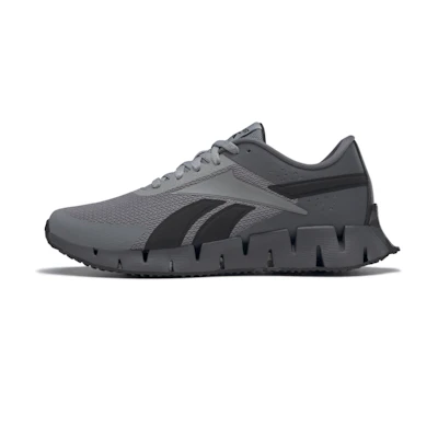Reebok Zig Dynamica 2 Cushioning Wear Resistant Grey 'Black Gray'