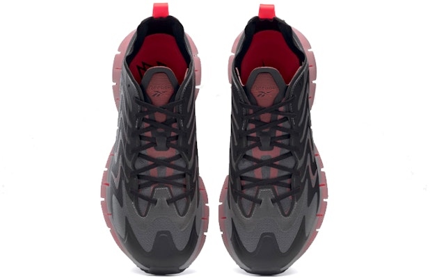 Reebok Zig Kinetica 21 'Pure Grey Neon Cherry' H05161 Shop Reebok Zig Kinetica 21 'Pure Grey Neon Cherry' H05161