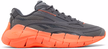 Reebok Zig Kinetica 2.5 'Grey Orange Flare' HR1388 Reebok Zig Kinetica 2.5 'Grey Orange Flare' HR1388