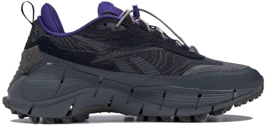 Reebok Zig Kinetica 2.5 Edge 'Black Bold Purple' HR1771 Order Reebok Zig Kinetica 2.5 Edge 'Black Bold Purple' HR1771