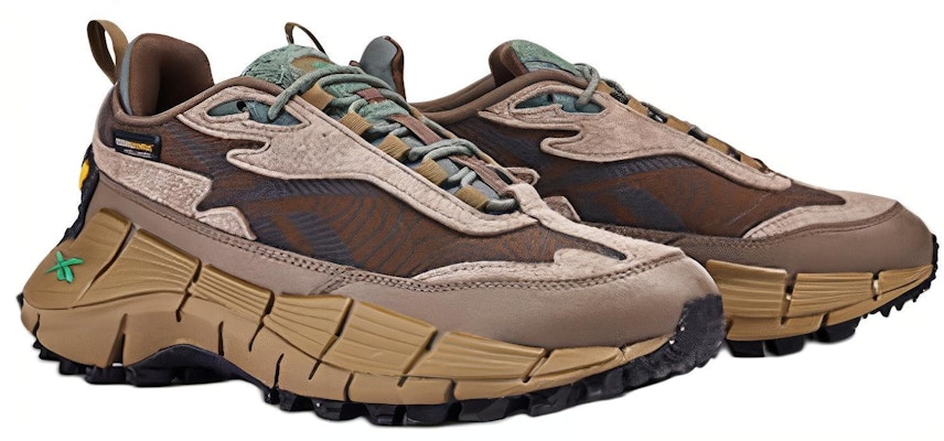 Reebok Zig Kinetica 2.5 Edge 'Brown' 100074674 Order Reebok Zig Kinetica 2.5 Edge 'Brown' 100074674