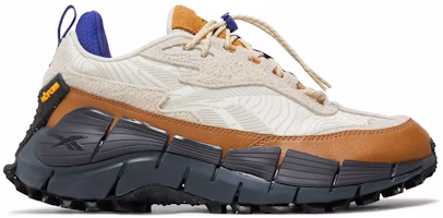 Reebok Zig Kinetica 2.5 Edge 'Chalk Wild Brown' GX6831 Reebok Zig Kinetica 2.5 Edge 'Chalk Wild Brown' GX6831