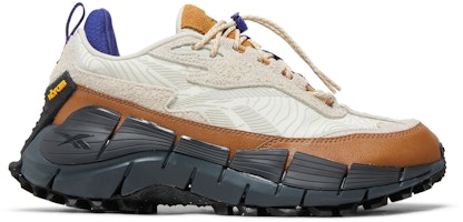Reebok Zig Kinetica 2.5 Edge 'Chalk Wild Brown' GX6831 Reebok Zig Kinetica 2.5 Edge 'Chalk Wild Brown' GX6831