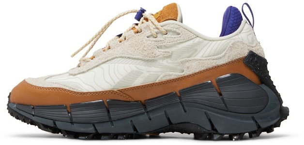 Reebok Zig Kinetica 2.5 Edge '白粉野棕' GX6831 Lookbook Reebok Zig Kinetica 2.5 Edge '白粉野棕' GX6831