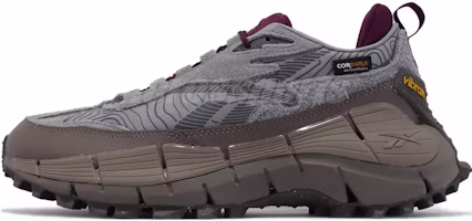 Reebok Zig Kinetica 2.5 Edge 'Grey Burgundy' 100034215 Reebok Zig Kinetica 2.5 Edge 'Grey Burgundy' 100034215