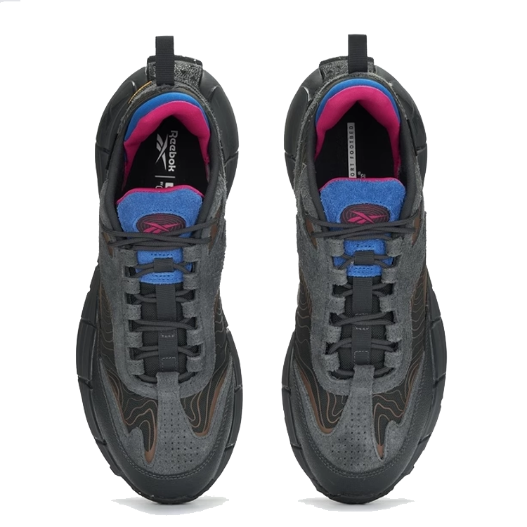 Lookbook Reebok Zig Kinetica 2.5 Edge 'Gris Puro Marrón Universitario' 100033180