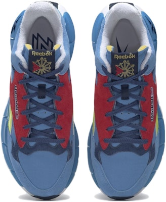 Reebok Zig Kinetica 2.5 Plus 耐磨 低筒 跑步鞋 男女皆宜 藍 Shop Reebok Zig Kinetica 2.5 Plus 耐磨 低筒 跑步鞋 男女皆宜 藍