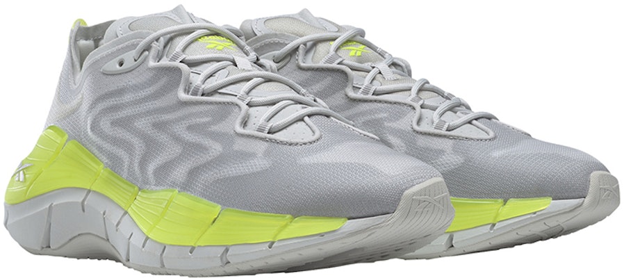 Reebok Zig Kinetica 2 'Pure Grey Acid Yellow' G57689 Lookbook Reebok Zig Kinetica 2 'Pure Grey Acid Yellow' G57689