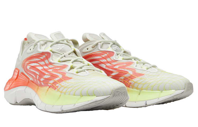 Lookbook Reebok Zig Kinetica 2 'Putih Oren Kuning' FX9343