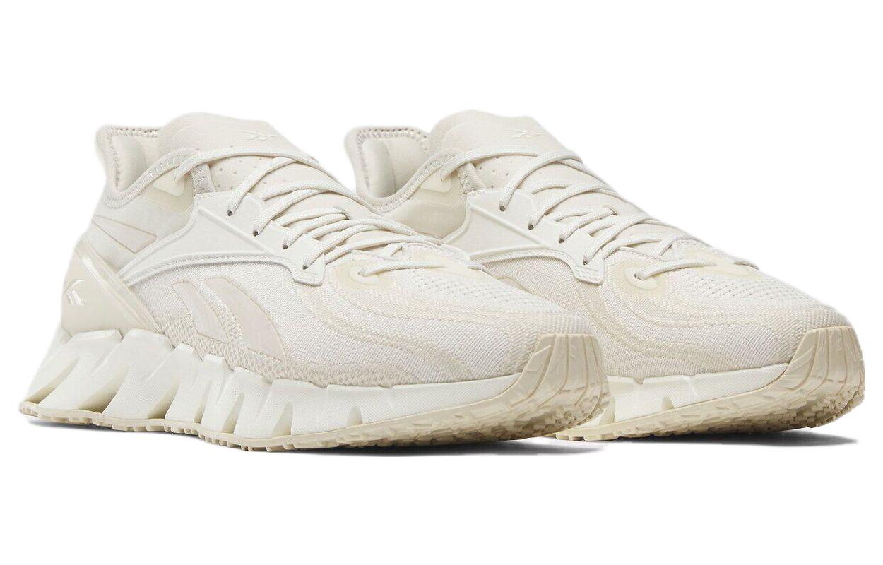 Shop Reebok Zig Kinetica 舒適 耐磨輕便 低筒 跑鞋 通款 白色