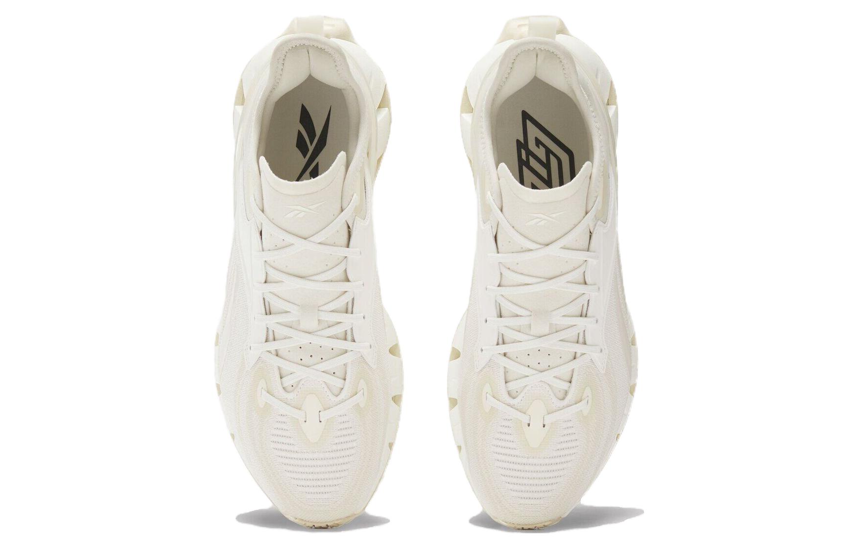 Details for Reebok Zig Kinetica 舒適 耐磨輕便 低筒 跑鞋 通款 白色