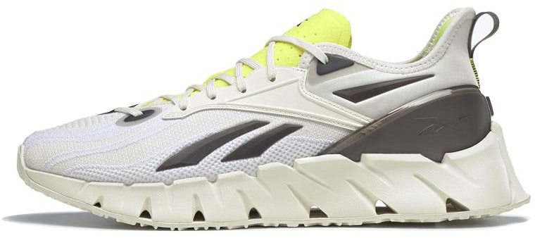 reebok-zig-kinetica-anti-slip-wear-resistant-low-top-running-yellow-white-hr-1322