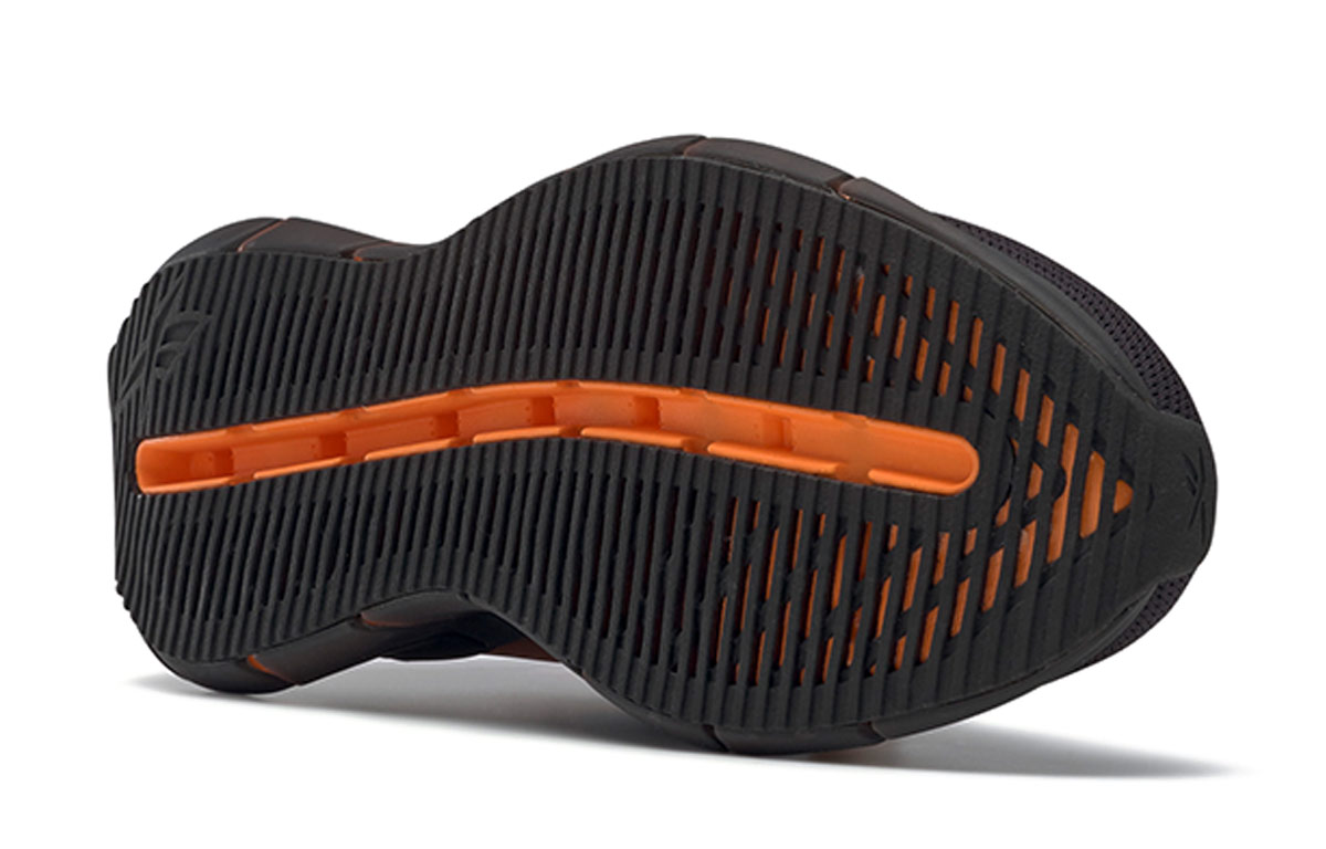 Details for Reebok Zig Kinetica ''Zwart Hoge Zichtbaarheid Oranje'' FY8838