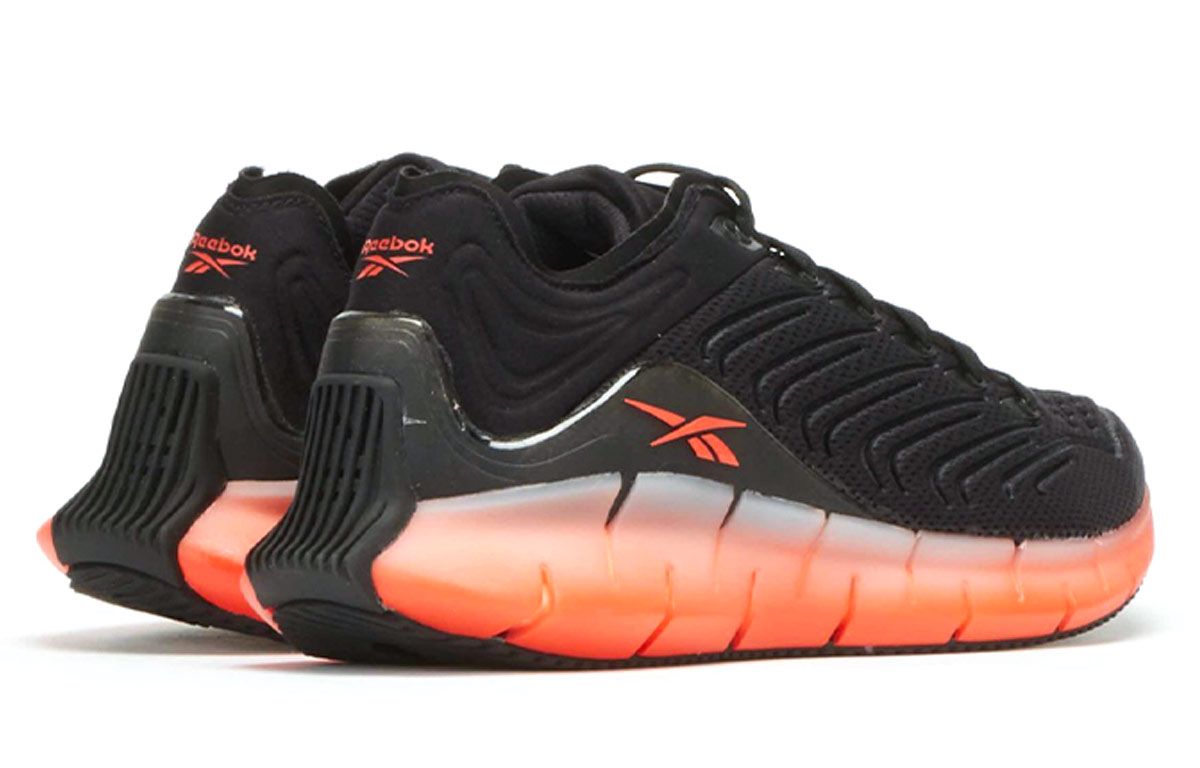 Lookbook Reebok Zig Kinetica Orange 'Hitam' EG8307