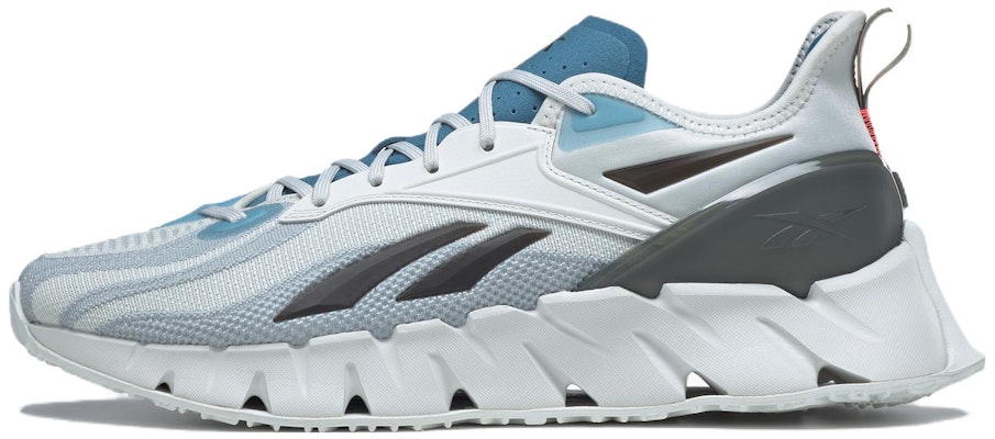 Reebok Zig Kinetica 3 防滑耐磨 低筒 跑步鞋 男女款 灰白藍 Buy Reebok Zig Kinetica 3 防滑耐磨 低筒 跑步鞋 男女款 灰白藍