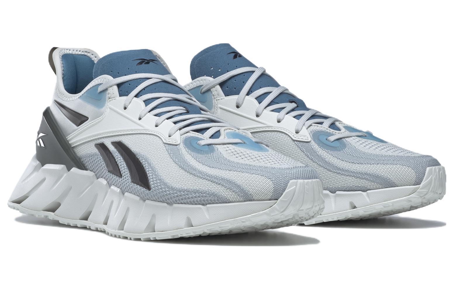 Reebok Zig Kinetica 'Grey White Blue' 圖 3