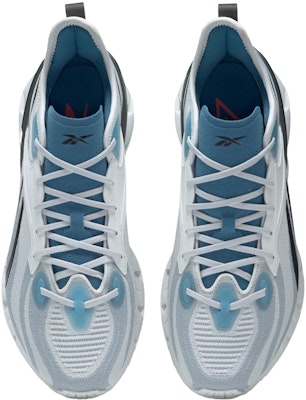 Reebok Zig Kinetica 3 防滑耐磨 低筒 跑步鞋 男女款 灰白藍 Shop Reebok Zig Kinetica 3 防滑耐磨 低筒 跑步鞋 男女款 灰白藍