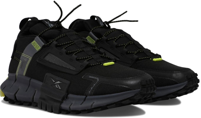 锐步 Zig Kinetica Edge '黑酸黄色' GY3576 Lookbook 锐步 Zig Kinetica Edge '黑酸黄色' GY3576