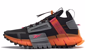 Reebok Zig Kinetica Edge 'Black High Vis Orange' FU8182 Reebok Zig Kinetica Edge 'Black High Vis Orange' FU8182