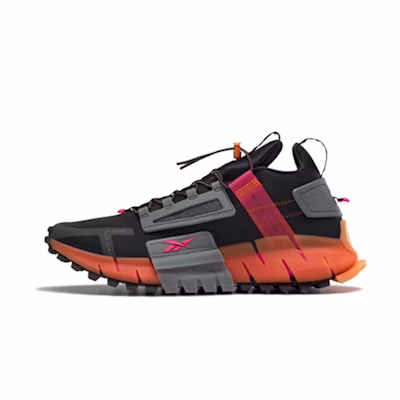 Reebok Zig Kinetica Edge 'Black High Vis Orange'