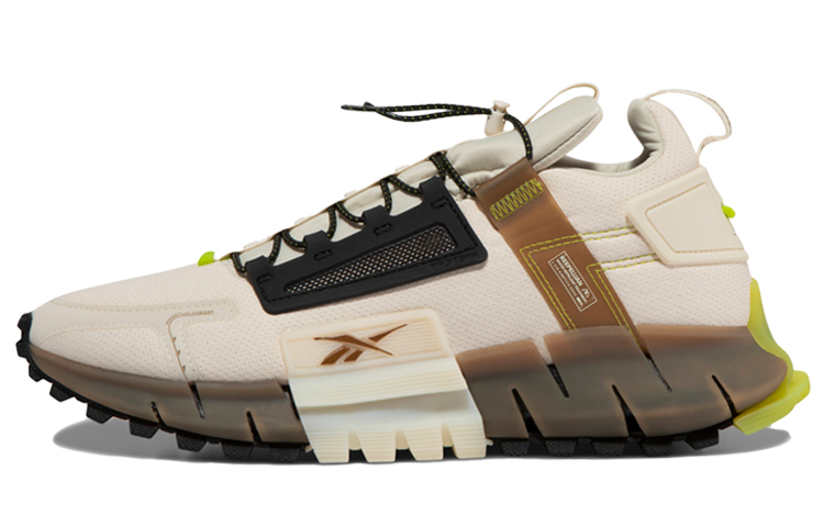 Reebok Zig Kinetica Edge Cozy Shock Absorption Low Top Shoes/Sneakers Unisex Brown GY3575