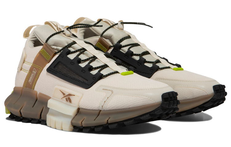 Lookbook Reebok Zig Kinetica Edge Cozy Absorción Impactos Zapatillas Bajas Unisex Marrón GY3575