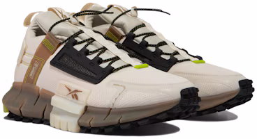 Lookbook Reebok Zig Kinetica Edge 舒適減震 低筒運動鞋 男女款 米棕色