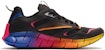 Reebok Zig Kinetica Horizon 'Black Rainbow' Hitam Pelangi FZ4835