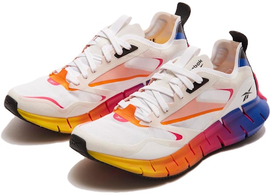 Reebok Zig Kinetica Horizon 'White Pink Blue Gradient' FZ4632 Lookbook Reebok Zig Kinetica Horizon 'White Pink Blue Gradient' FZ4632